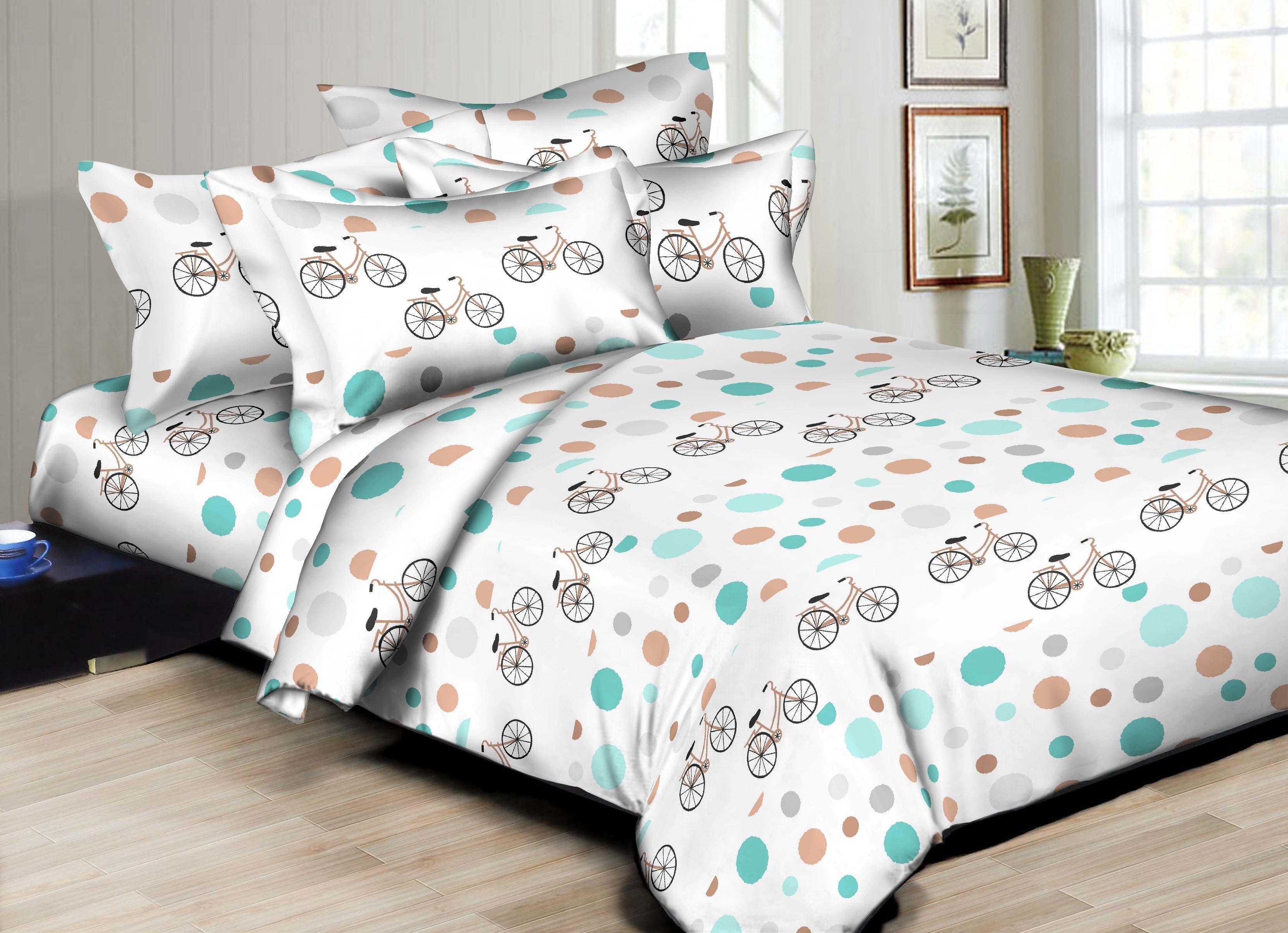 superity-linen-bicycle-and-balls-180tc-poly-cotton-linen-set-sln-lst-bcb-pcn